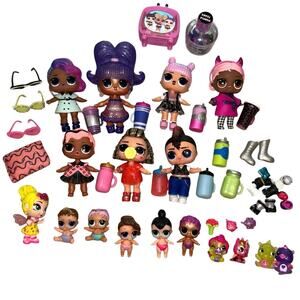 LOL Surprise! Lot Dolls and Accessories Used with Hatchimals Assorted LOT